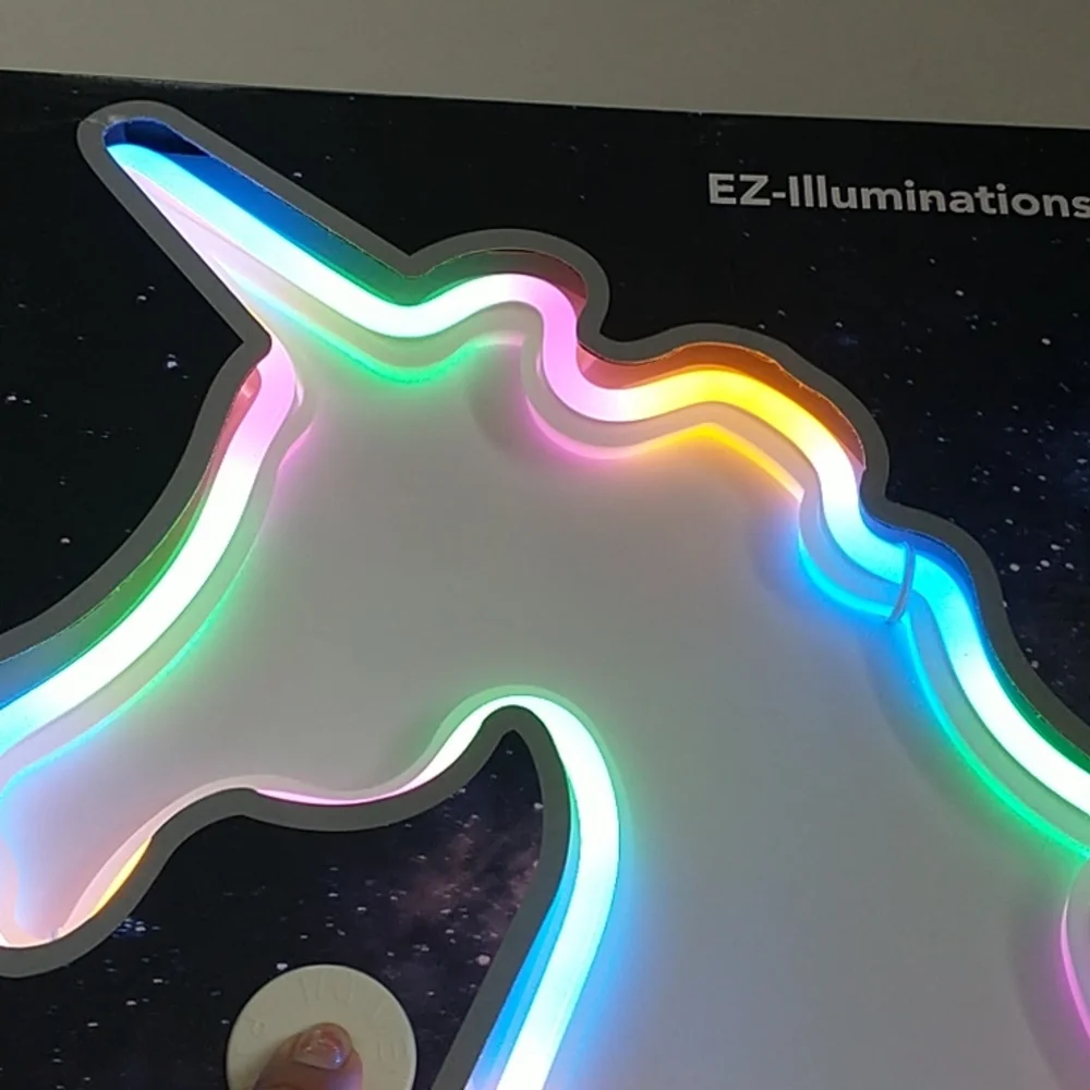 New LED Neon Unicorn Multicolor